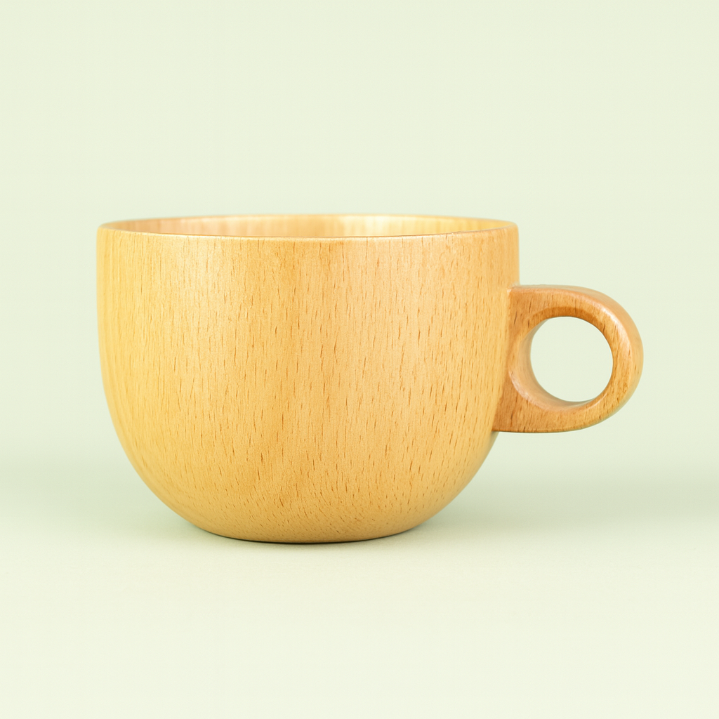 Wooden Tea & Coffee Cups