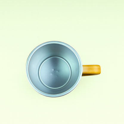 Natural Bamboo Stainless Steel Insulated Mug – 300ml