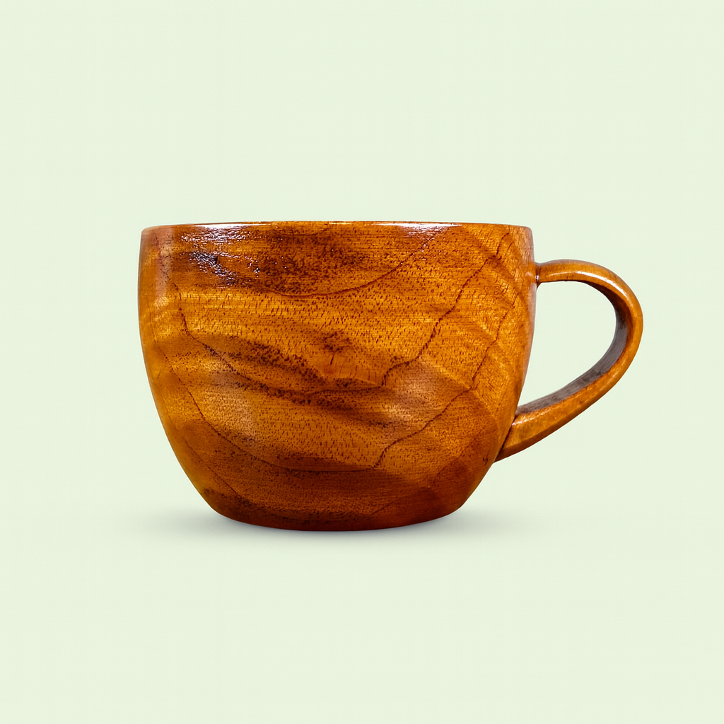 Handcrafted Wooden Cup 200ml