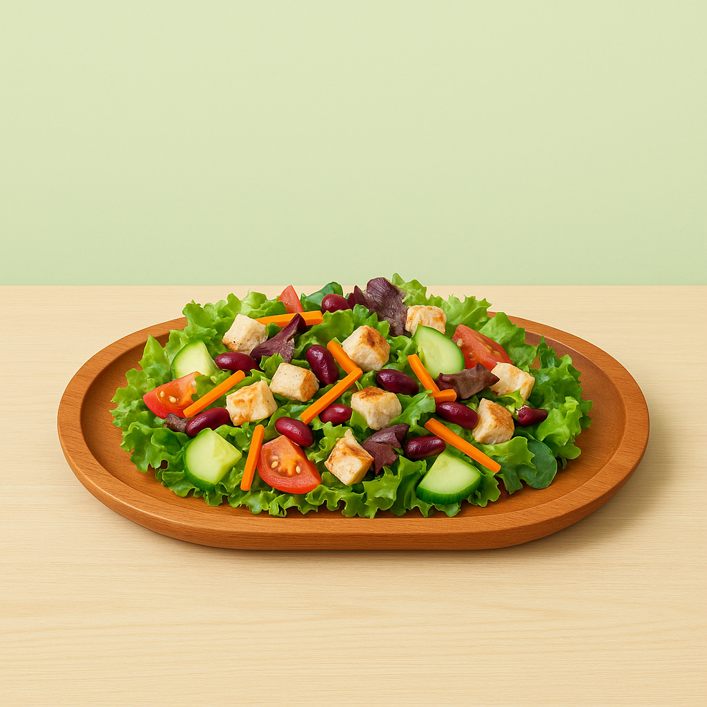 Handcrafted Oval Wooden Tray – Solid Wood Dining & Serving Tray