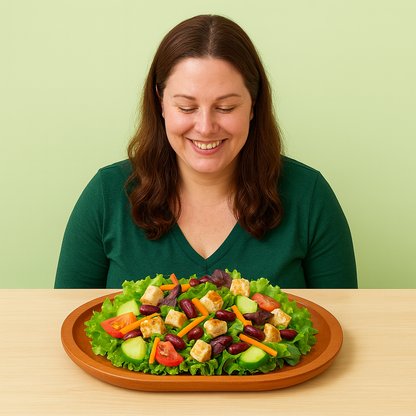Handcrafted Oval Wooden Tray – Solid Wood Dining & Serving Tray