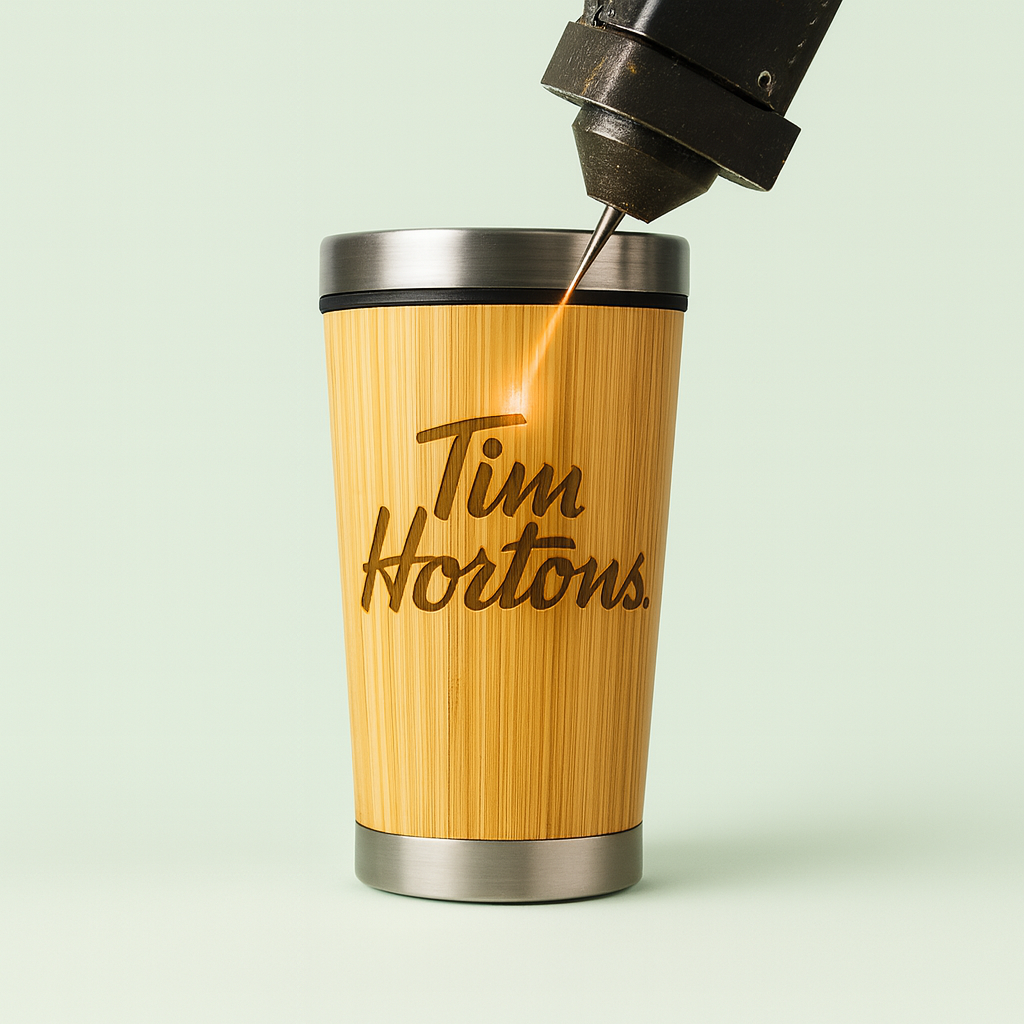 Portable Bamboo Insulated Thermos with Straw – 450ml