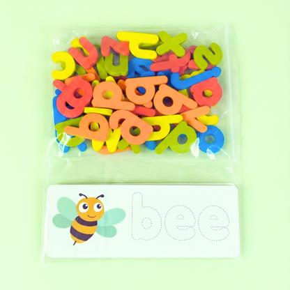 Word Spelling Wooden Toy